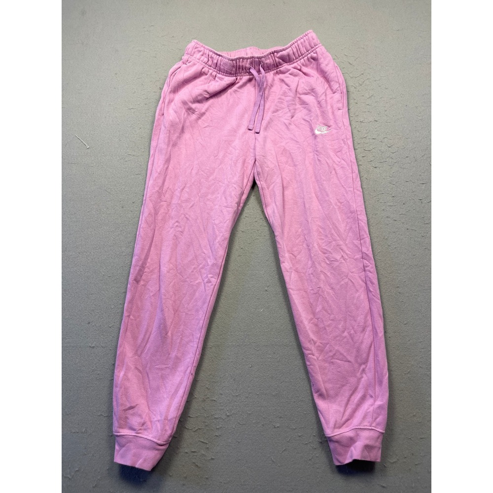 Nike Jogger Pants French Terry Pink Small Womens